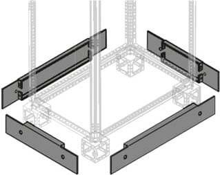 Striebel&John Sockelleiste vorne/hinten PPFM1025 (VE2)