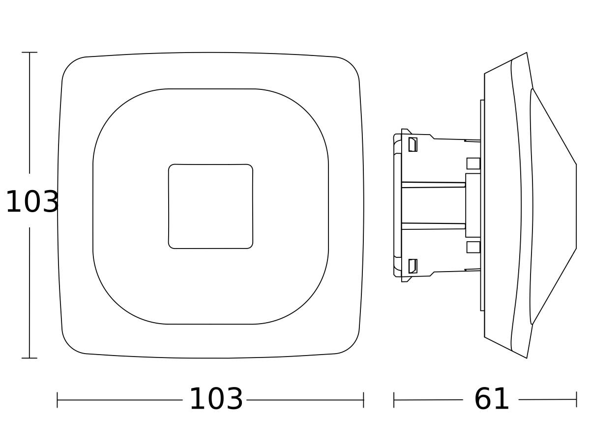 Steinel Präsenzmelder HF 360-2 UP 064280