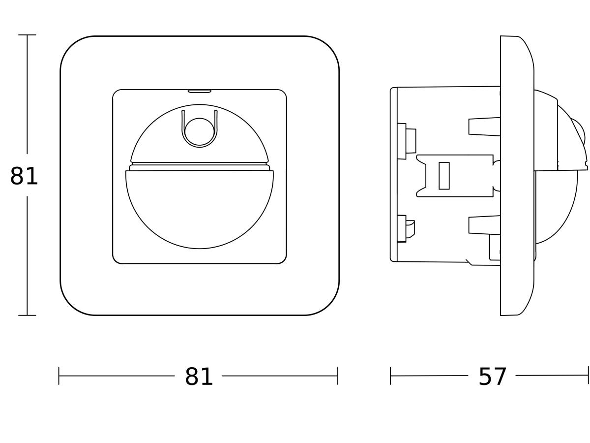Steinel Bewegungsmelder IR 2180 UP ECO UP