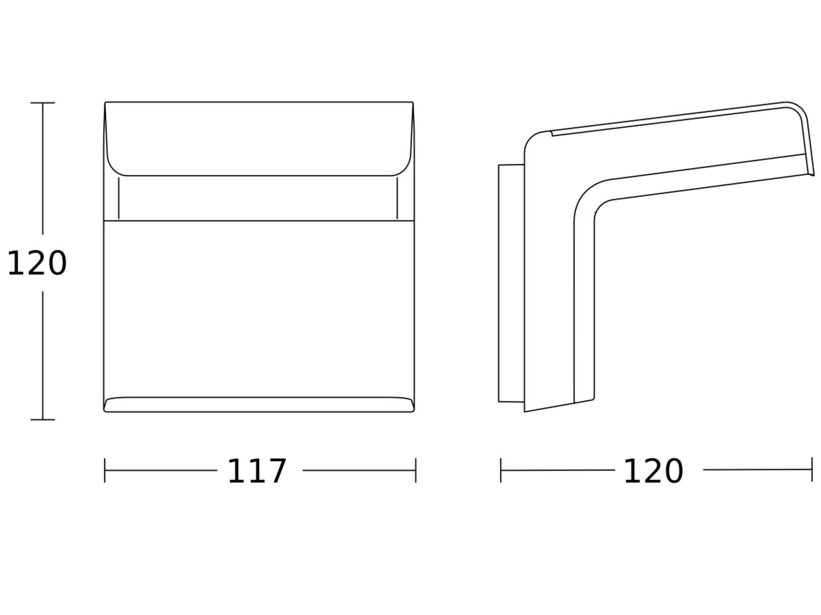 Steinel Bewegungsmelder iHF 3D AP WS COM1