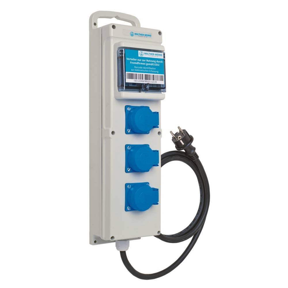 Walther Werke Kunststoff-Steckdosenlei. 651009901