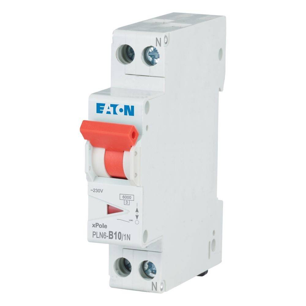 Eaton Leitungsschutzschalter PLN6-B10/1N-DE