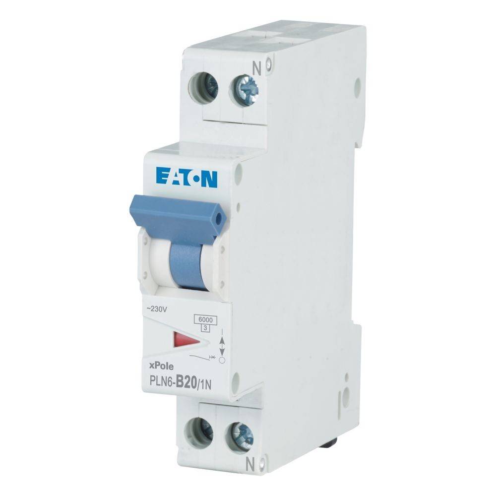 Eaton Leitungsschutzschalter PLN6-B20/1N-DE