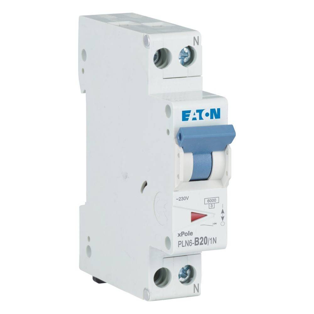 Eaton Leitungsschutzschalter PLN6-B20/1N-DE