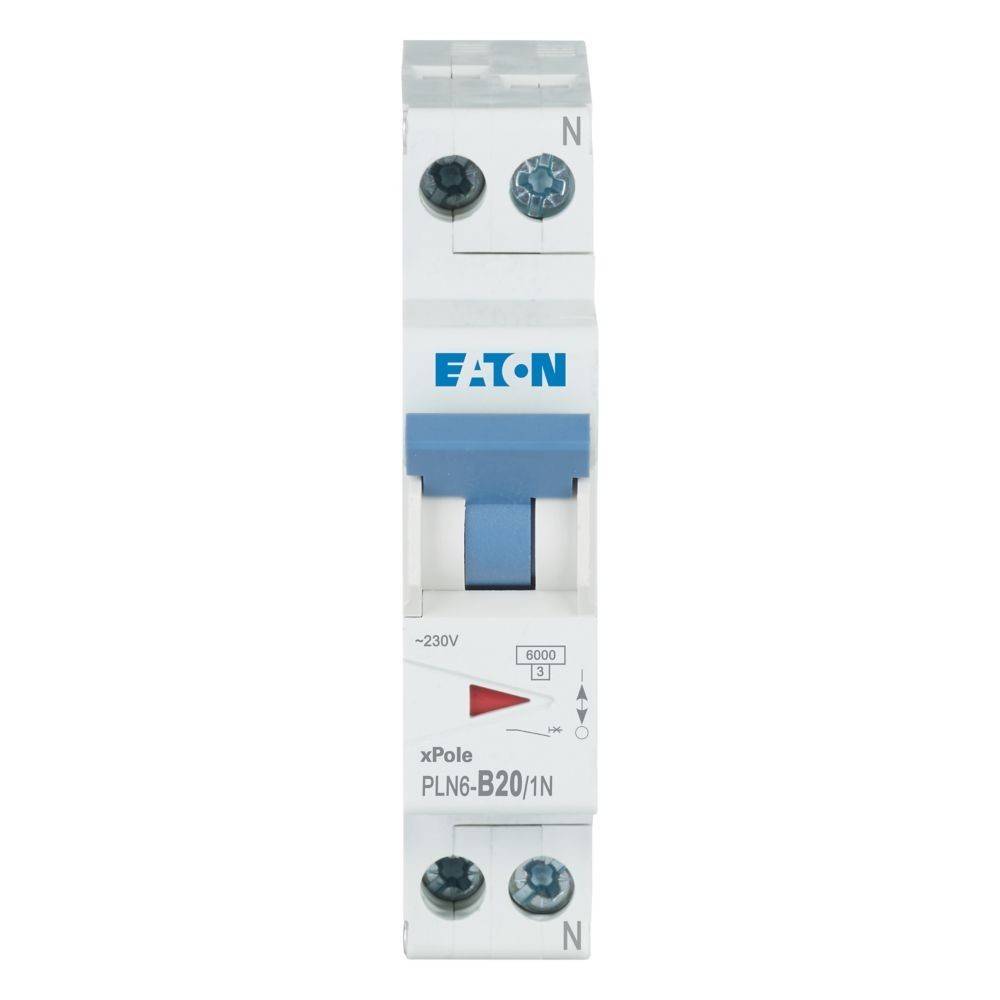 Eaton Leitungsschutzschalter PLN6-B20/1N-DE