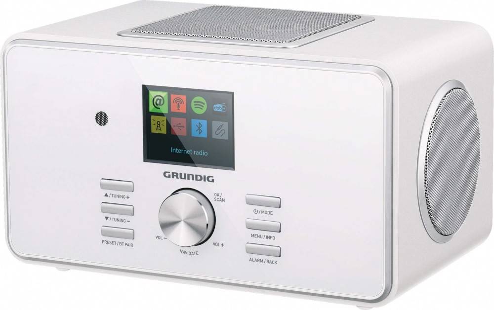 2 Stk. Beko Grundig CE DAB+ Tischradio DTR6000X ws