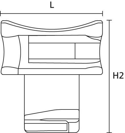 HellermannTyton Befestigungselement ACFM1W13 #151-02942