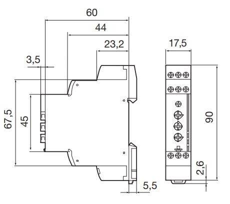 Eberle Controls Strommessrelais IMI-1