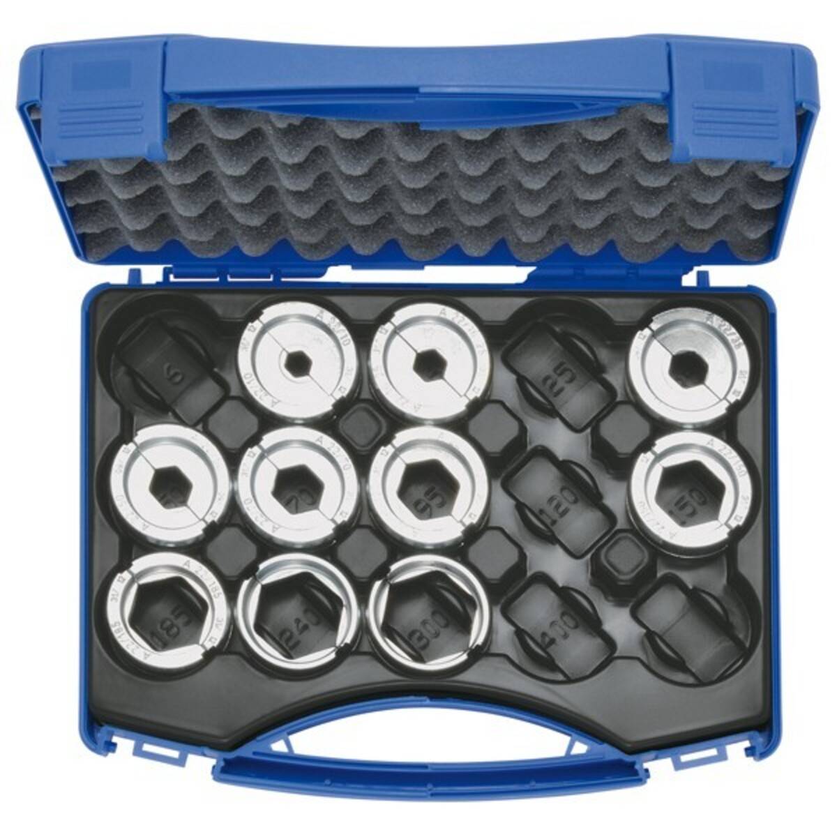 Klauke Presseinsatzset 10-300qmm A22SET