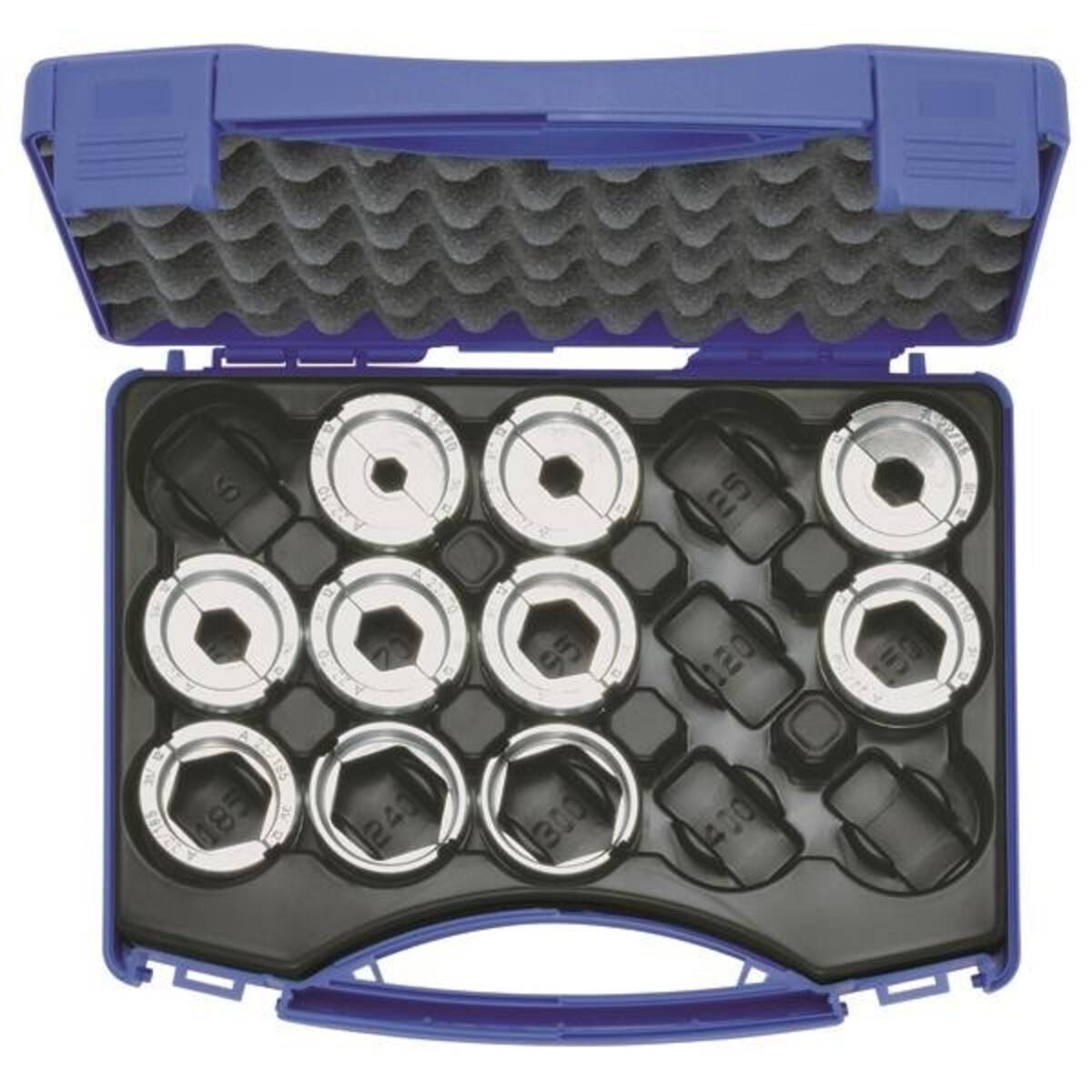 Klauke Presseinsatzset 10-300qmm A22SET