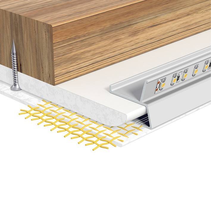 12 Stück EVN Lichttechnik Trockenbauprofil APTBU200