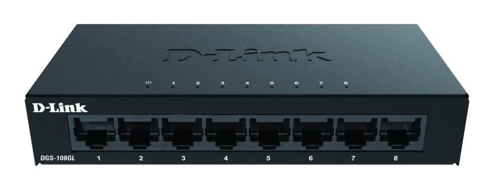10 Stk. DLink Deutschland 8-Port Gigabit Switch DGS-108GL/E