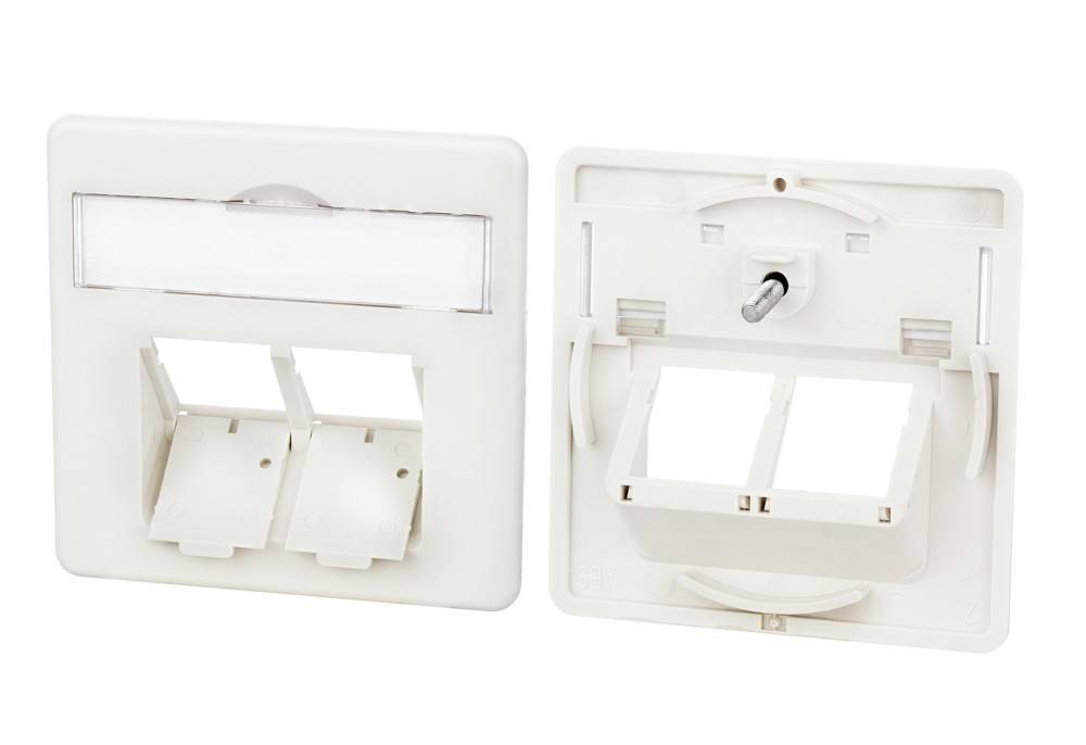 Metz Connect Zentralplatte 50x50 860023-I