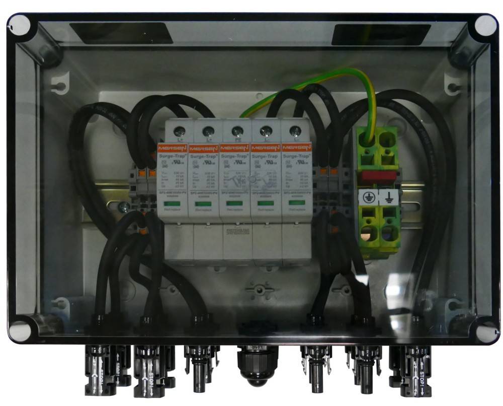Mersen Photovoltaik-Stringbox 2 PVBT12-1000V-BH-225