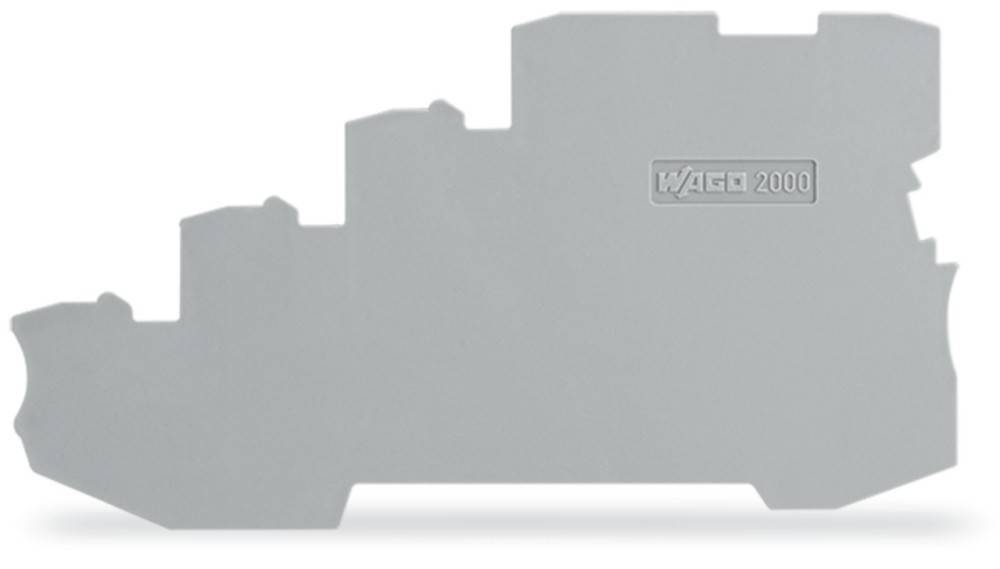 WAGO GmbH & Co. KG Abschluss u.Zwischenplatte 2000-5491
