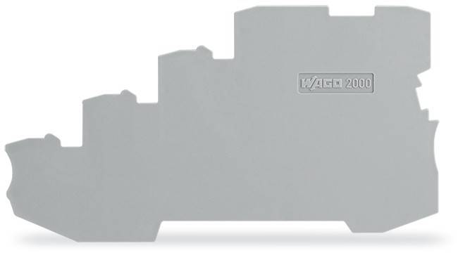 WAGO GmbH & Co. KG Abschluss u.Zwischenplatte 2000-5491