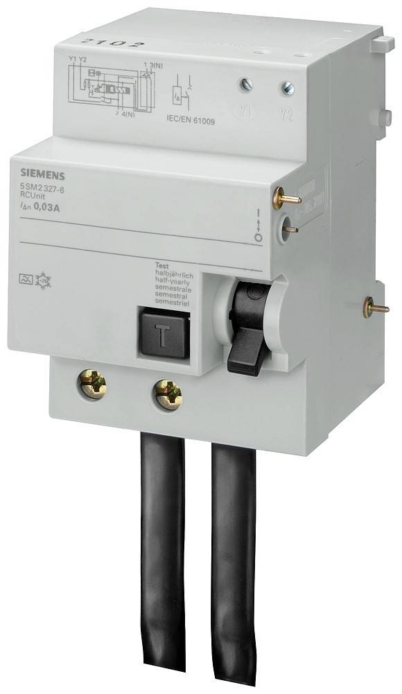 Siemens Dig.Industr. FI-Block, 2-polig 5SM2827-8