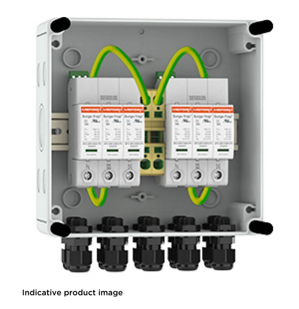 Mersen Photovoltaik-Stringbox 2 PVBT12-1000V-B-213
