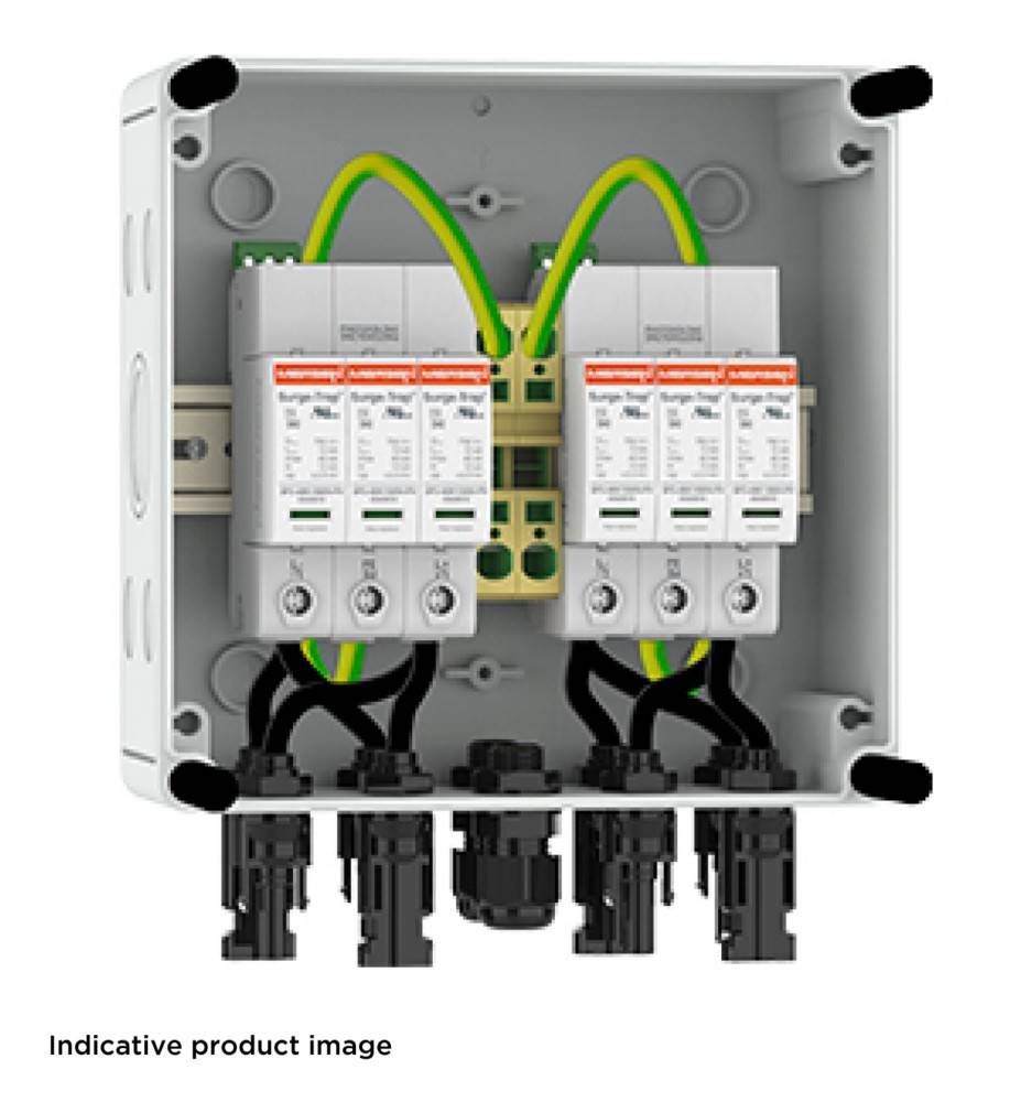 Mersen Photovoltaik-Stringbox 2 PVBT12-1000V-BH-213