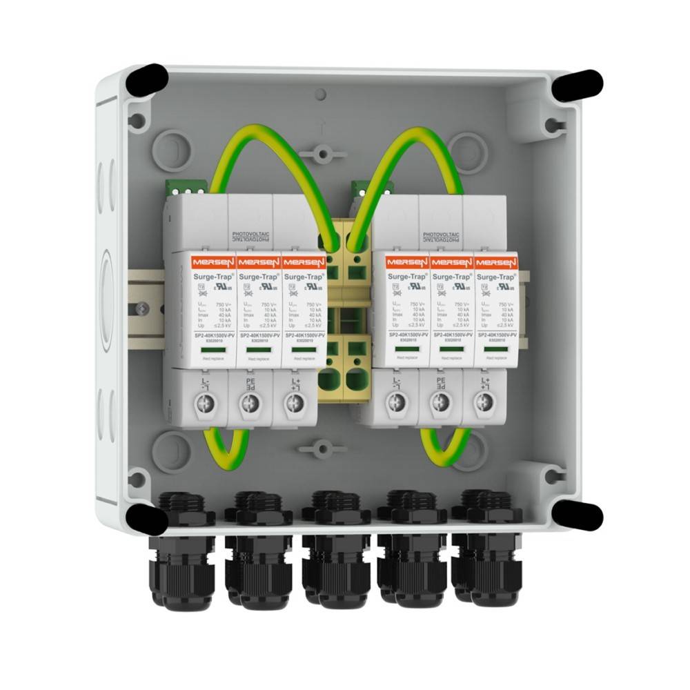 Mersen Photovoltaik-Stringbox 2 PVBT2-1000V-B-213