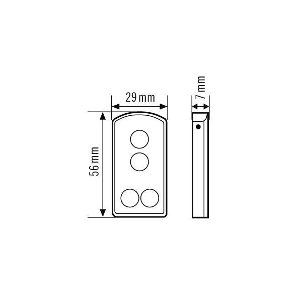 ESYLUX Fernbedienung EM10025495