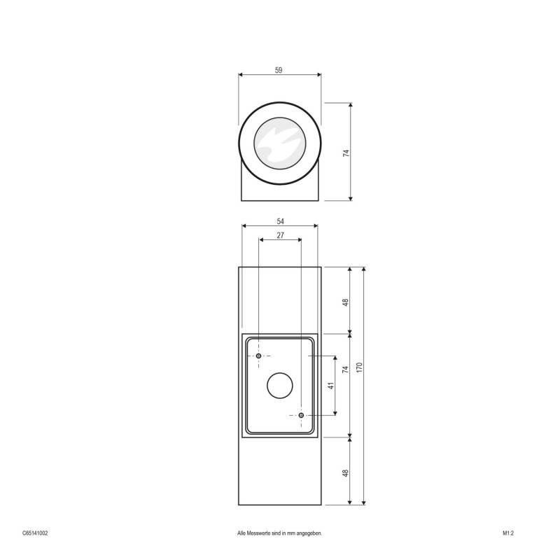 EVN Lichttechnik LED-Wandanbauleuchte C65141002