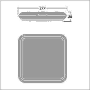Thorn LED-Wandleuchte KAT SQ 1000-840 HF
