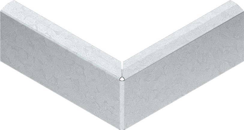 Niedax GK-Außeneckblende GKE 38/100 WA