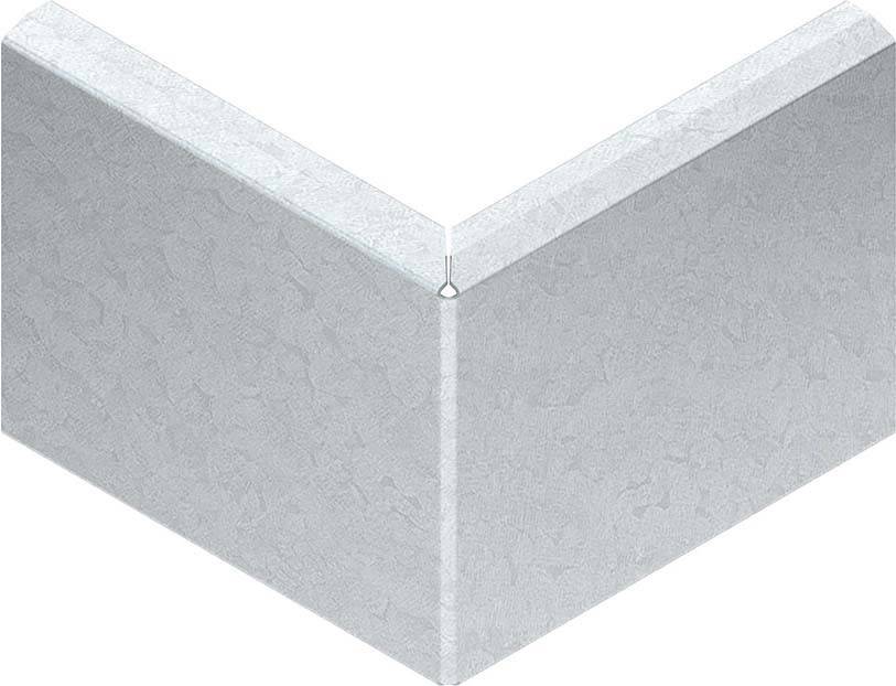 Niedax GK-Außeneckblende GKE 78/100 WA