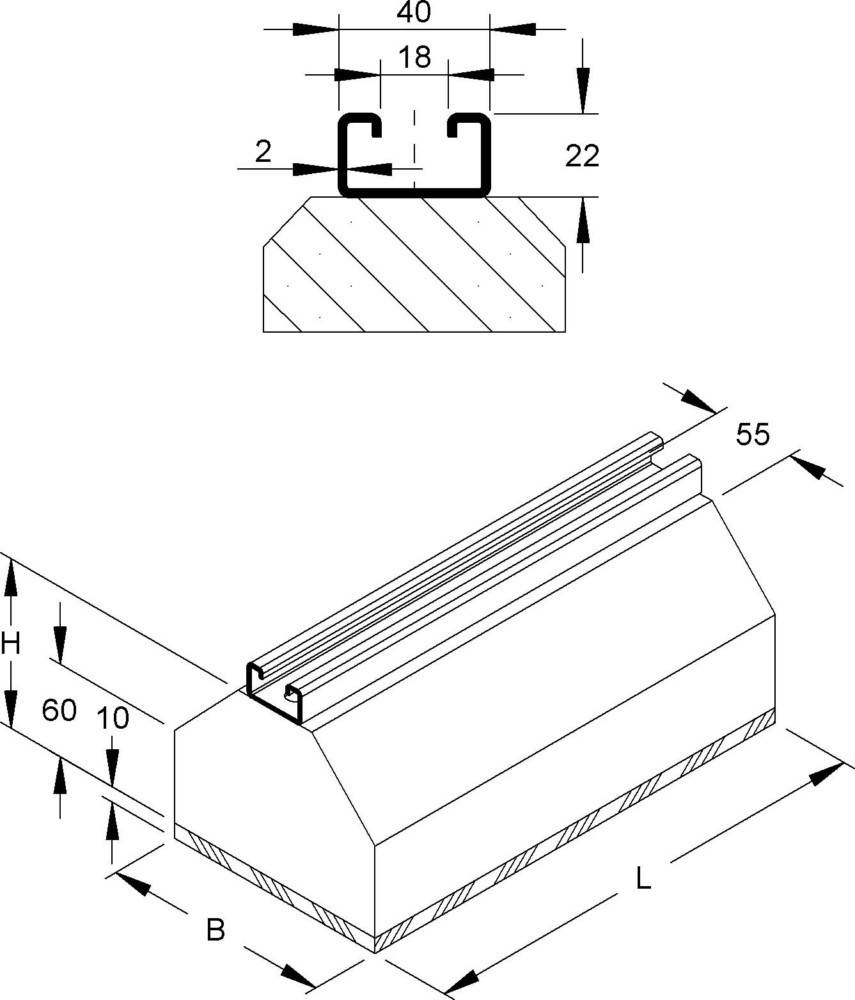 Niedax Dachstein DS 110.300