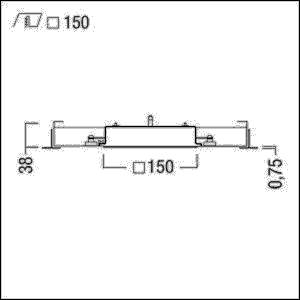 Zumtobel Group LED-Deckeneinbauleuchte MIREL-L mi #42184006