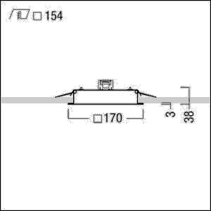 Zumtobel Group LED-Deckeneinbauleuchte MIREL-L mi #42184008