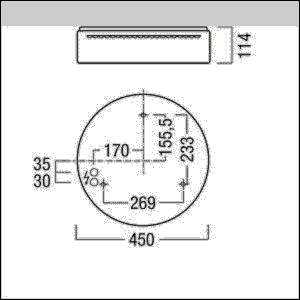 Zumtobel Group LED-Wannenleuchte PERLUCE O #42182770