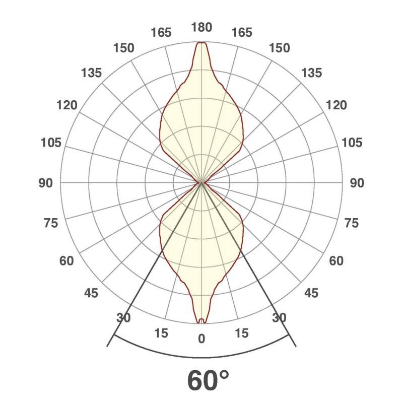 EVN Lichttechnik P-LED Wandanbauleuchte P54061502HR