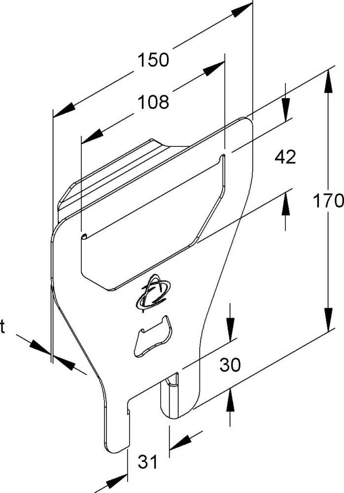 Niedax Deckelheber DHBKS 170 S