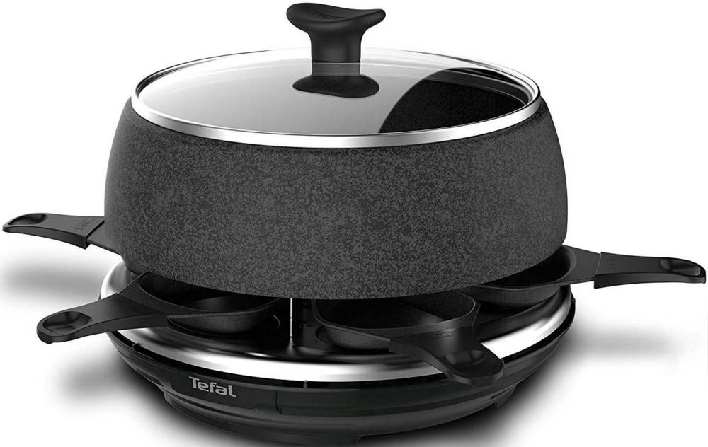 Tefal Raclette-Fondue RE 12C8 cherry-sw