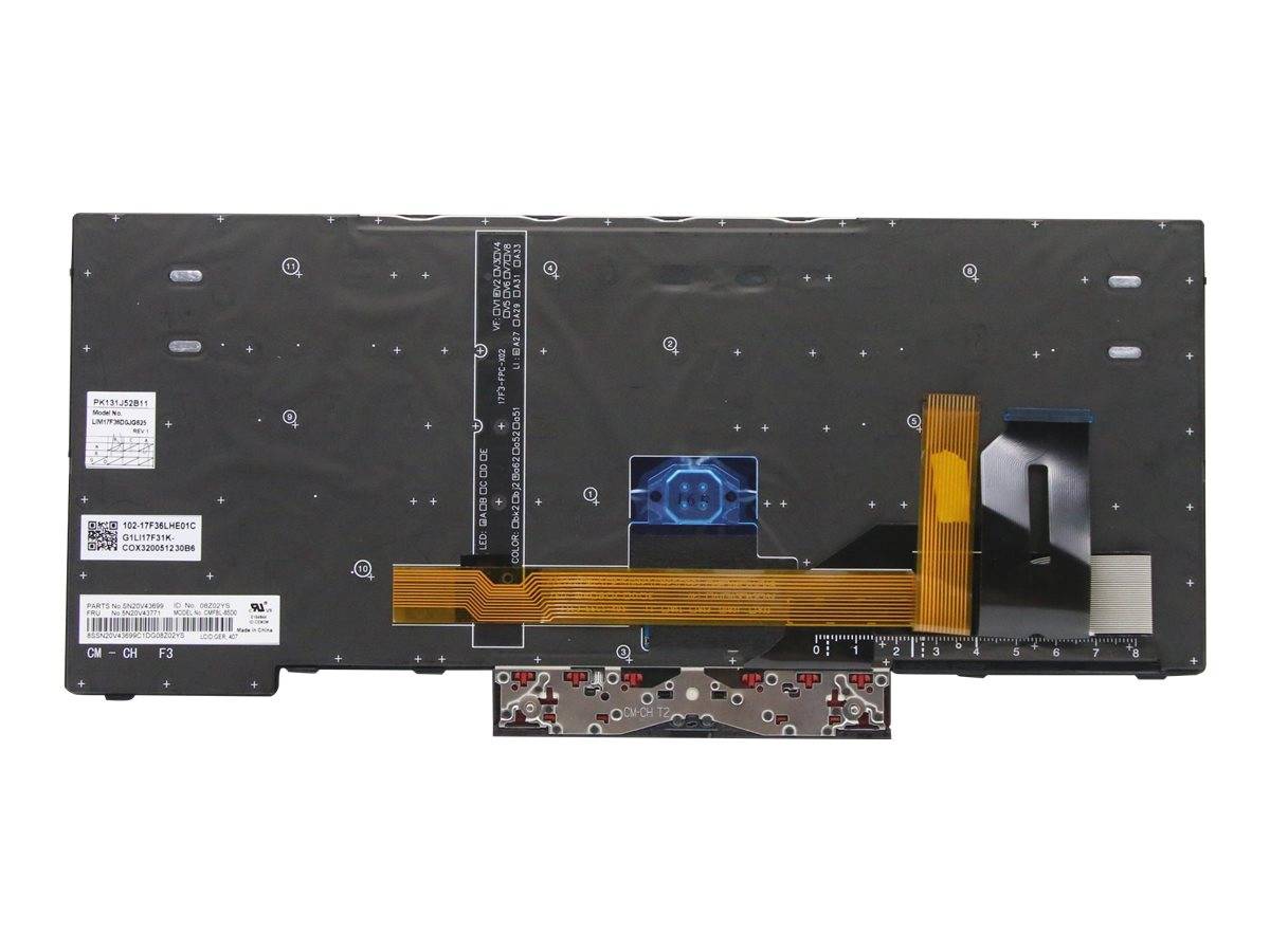 LENOVO - Chicony - Ersatztastatur Notebook - hinterleuchtet