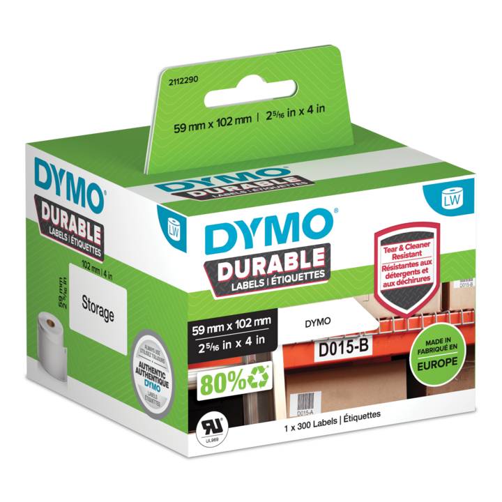 DYMO LabelWriter DURABLE - Polypropylen (PP)