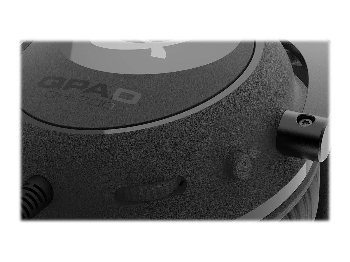 QPAD Pro QH-700 - Premium Gaming - Headset - ohrumschließend