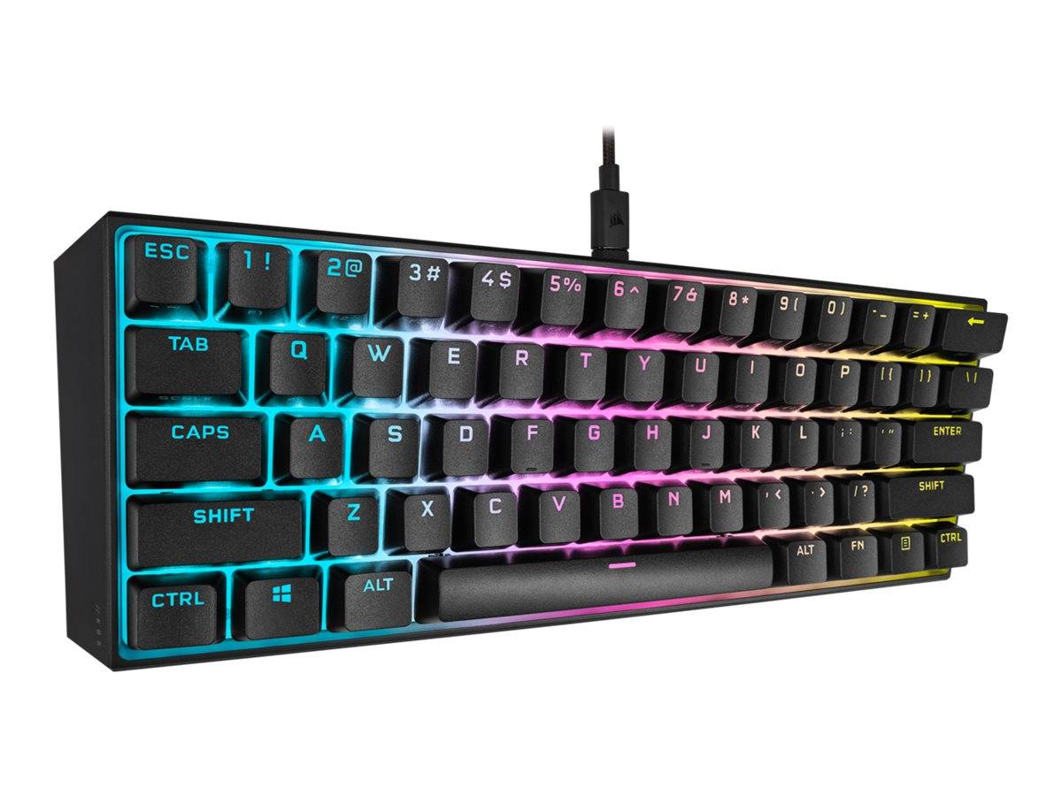 CORSAIR Gaming K65 RGB MINI 60% - Tastatur - Hintergrundbeleuchtung
