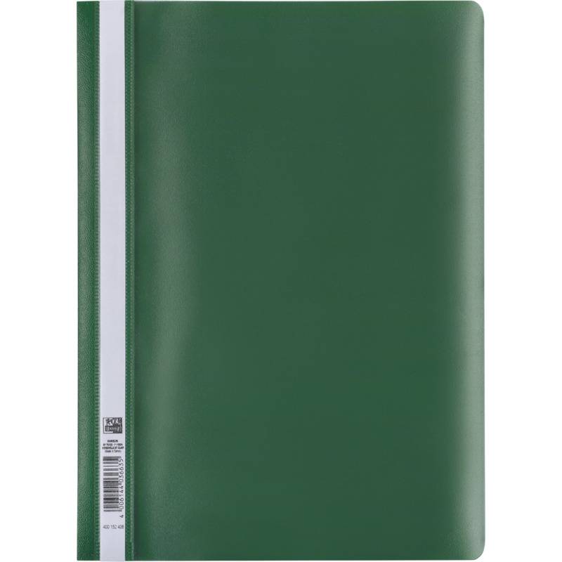 Oxford Schnellhefter, DIN A4, PP, grün