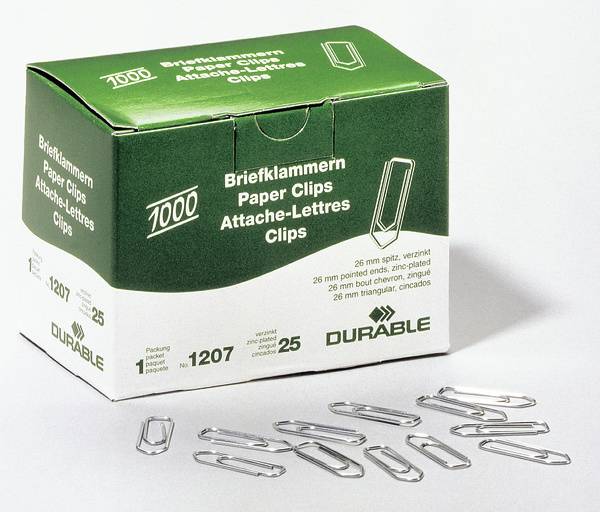 Durable 1207-25, Silber, 1000 Stück(e)