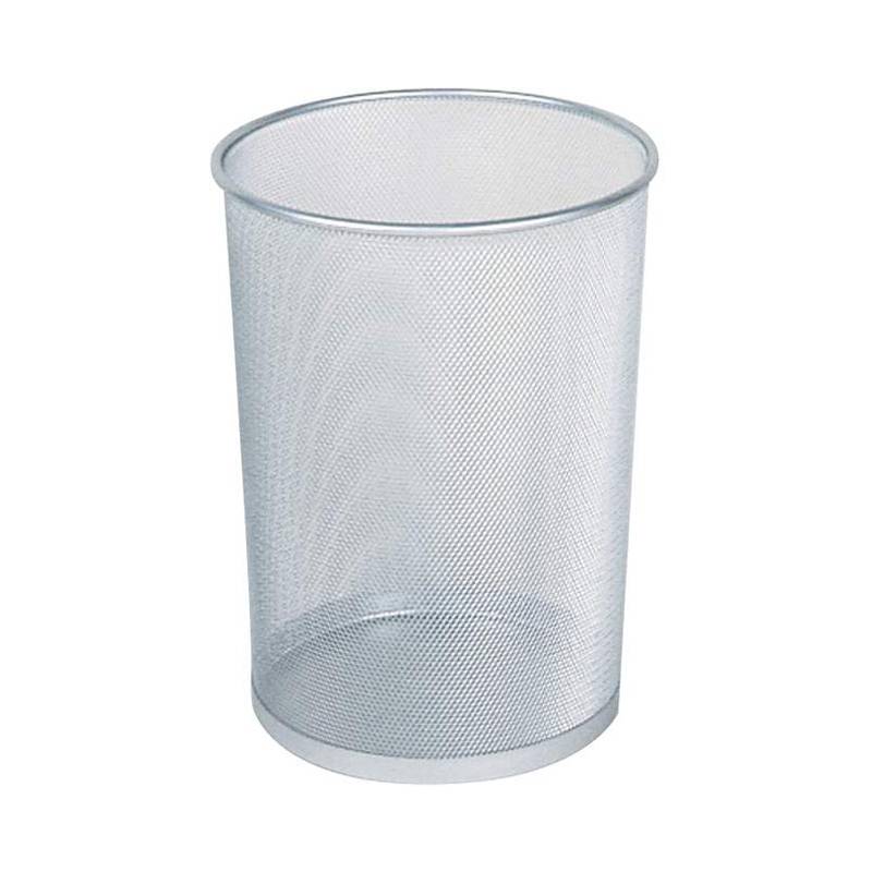 Rubbermaid Papierkorb Concept Collection, 19 Liter, silber