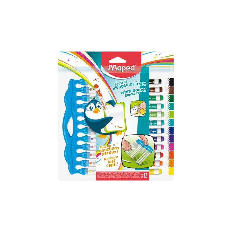 Maped Whiteboard-Marker Marker'Peps Innovation, 12er Set