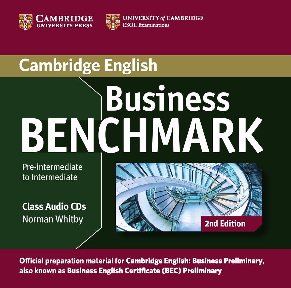 Pre-Intermediate to Intermediate, 2 Class Audio-CDs, Audio-CD Official preparation material for Cambridge English: Business Preliminary, also known as