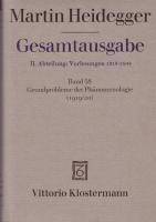 Grundprobleme der Phänomenologie