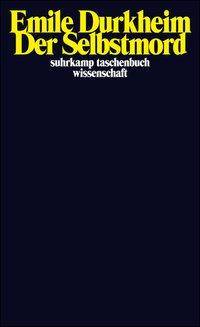 Der Selbstmord suhrkamp taschenbuch wissenschaft 431