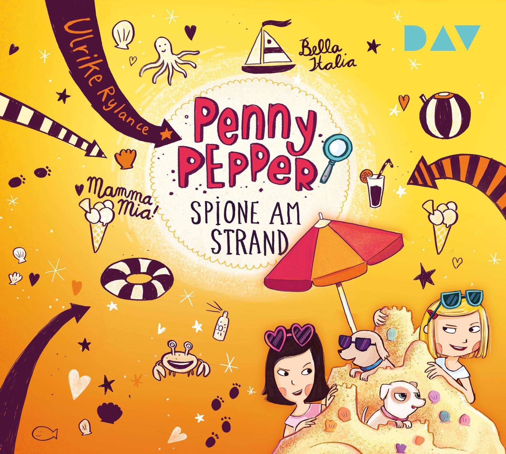 Penny Pepper - Spione am Strand, 1 Audio-CD Szenische Lesung mit Musik mit Luisa Wietzorek (1 CD), Lesung. CD Standard Audio Format