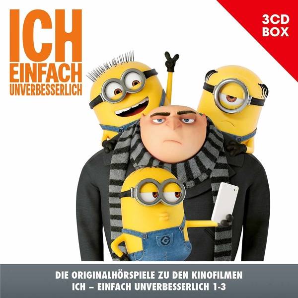 Ich - Einfach unverbesserlich 3-CD Hörspielbox, 3 Audio-CD Die Originalhörspiele zu den Kinofilmen Ich - Einfach unverbesserlich 1-3