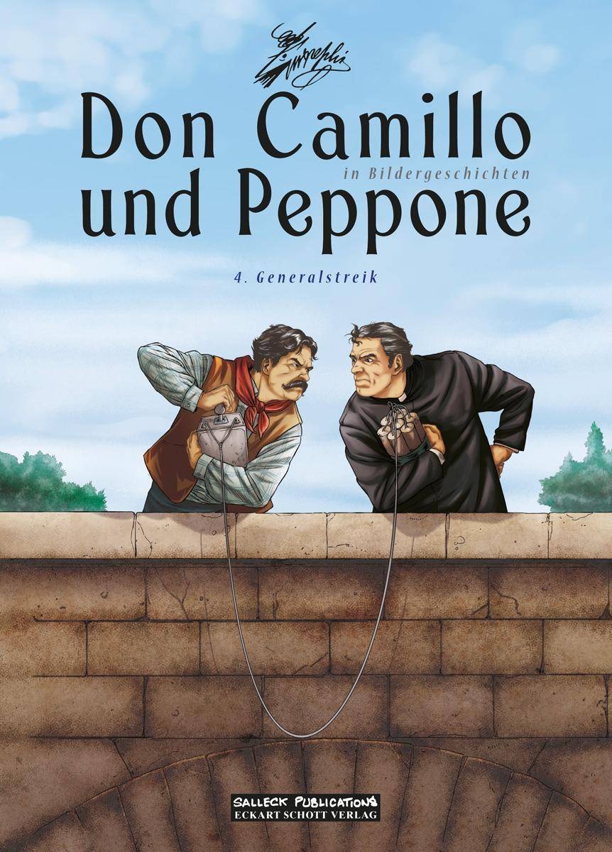 Don Camillo und Peppone in Bildergeschichten - Generalstreik Band 4: Generalstreik